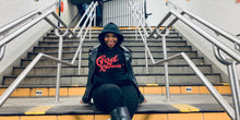Load image into Gallery viewer, God Be Knowin' Hoodie (black/red)