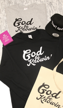 Load image into Gallery viewer, God Be Knowin' Long Sleeve - Black