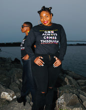 Load image into Gallery viewer, God Always Comes Through (long sleeve)