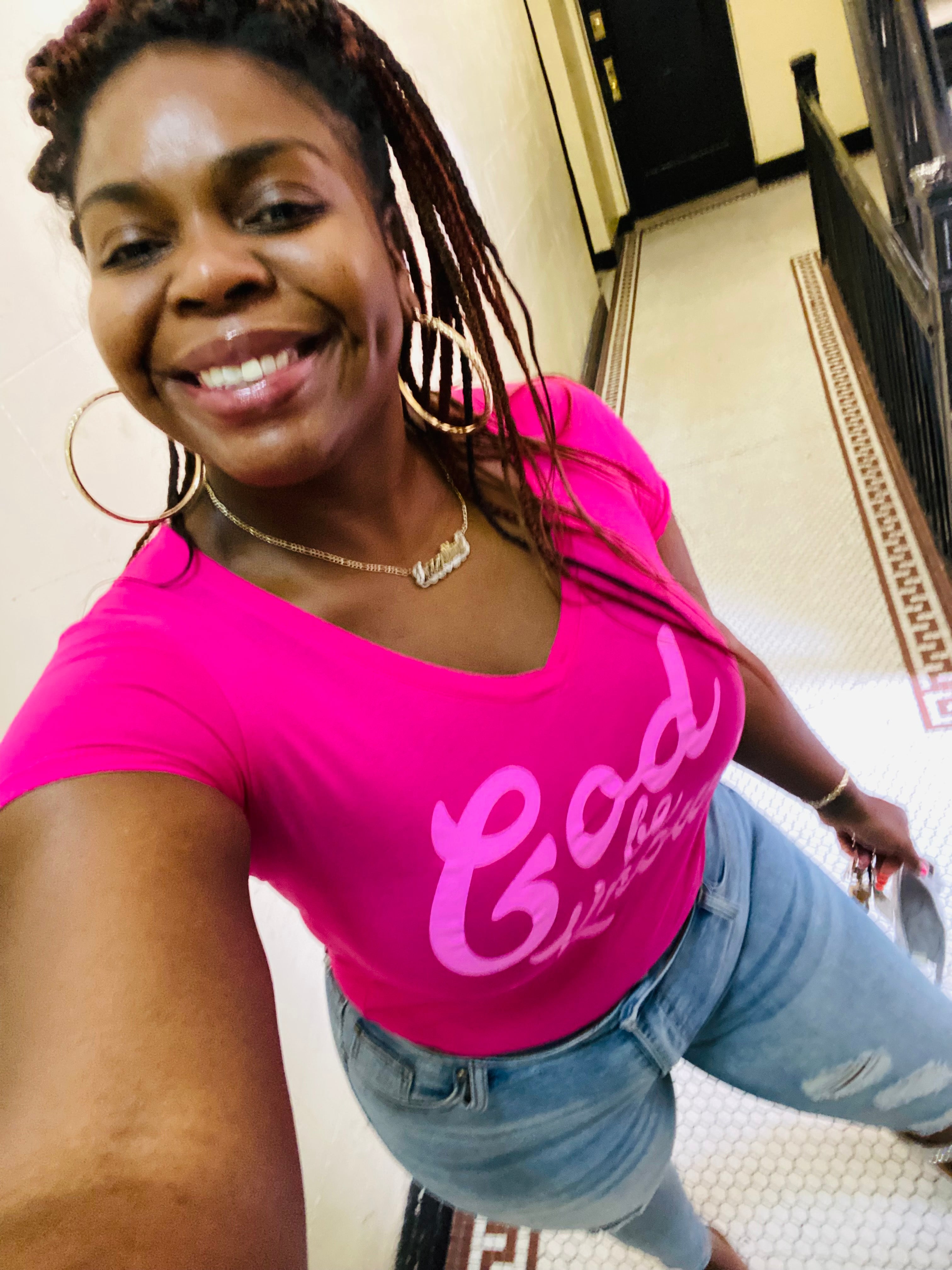 God Be Knowin' Tee (pink on pink) – Spicy Christians
