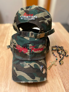 Highly Favored Camouflage  Hat